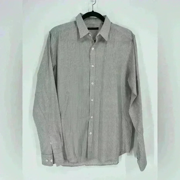 Theory Mens Zack PS Long Sleeve Check Button Up Shirt Size Medium Lot 3 Classic